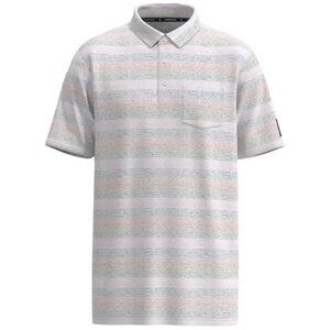 Hooey Men's Short Sleeve The Hot Shot Stripe Cowboy Golf Polo Shirt Multi